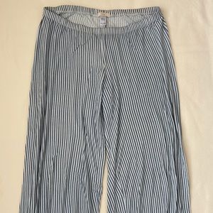 Eberjey Blue Striped PJ Pants